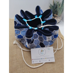 Sac pieds au sec bleu